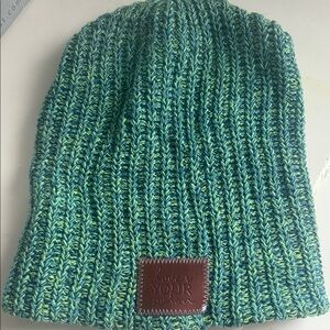 Love Your Melon Teal Knit Beanie